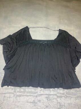 O'Neill Women's Charcoal Gray Crop Top